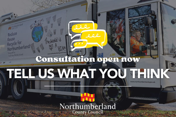 A graphic asking people what they think promoting consultation