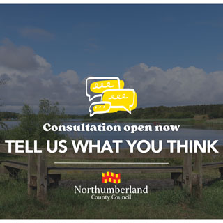 A graphic asking people what they think promoting consultation