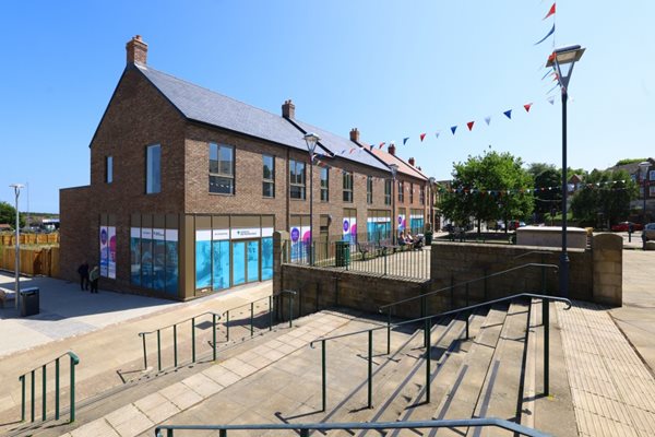 The market place in Bedlington