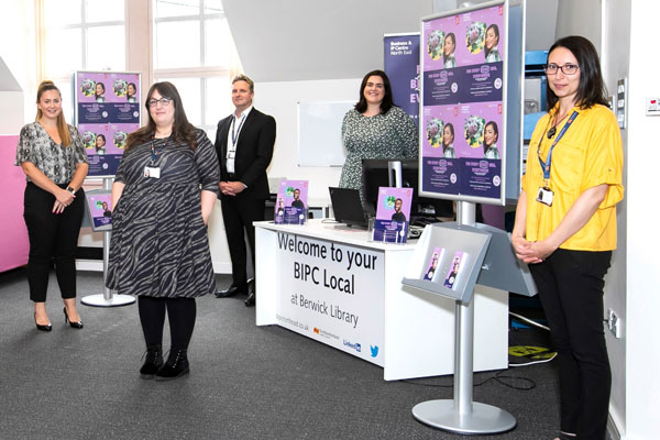 Staff at Berwick Library