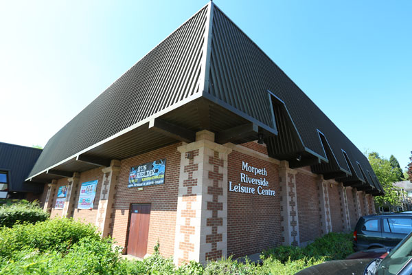 The former Morpeth leisure centre