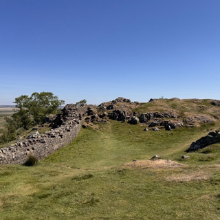 Hadrian's Wall in Northumberland