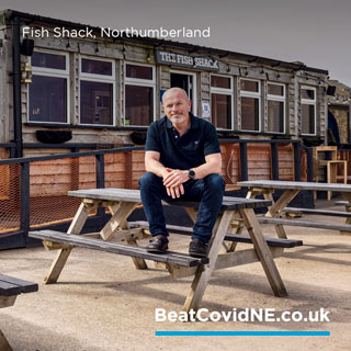 Fish Shack restaurant owner - Beat Covid North East campaign