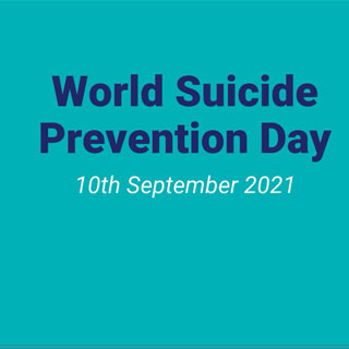 Text that reads World Suicide Prevention Day 10th September 2021