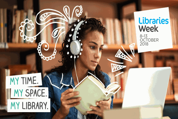 Image demonstrating Discover something new during libraries week