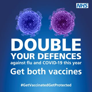 Double your defences by getting both vaccines if you are eligible