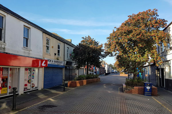 Bowes Street in Blyth