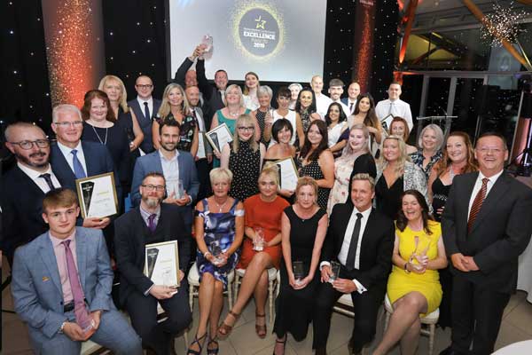 Image demonstrating Excellence Awards winners announced