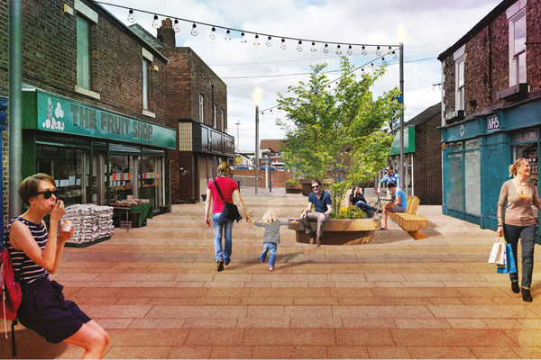 Image demonstrating Next stage of works for Blyth Town centre improvement