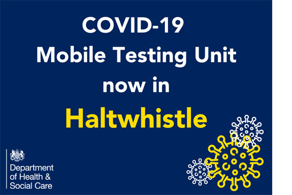 Image demonstrating Further stay for Mobile Testing Unit  in Haltwhistle