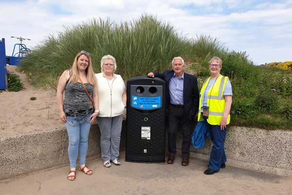 Image demonstrating Promenade scheme encourages recycling