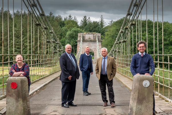 Funding partners at the Union Chain Bridge