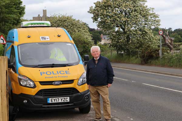 Image demonstrating Speeding drivers tackled in Warkworth