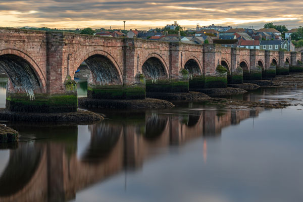 Image demonstrating Berwick Old Bridge re-opens to traffic