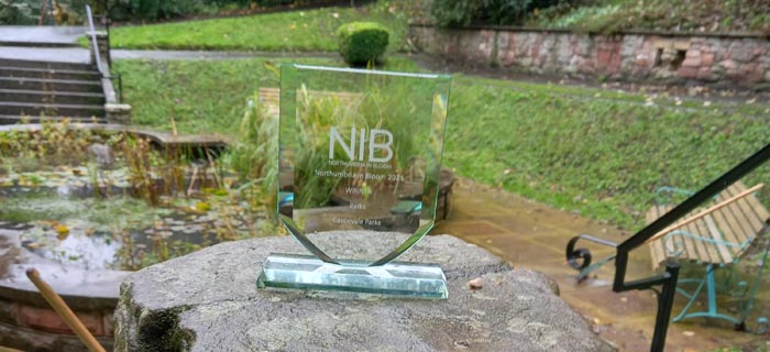 Image showing The Northumbria in Bloom award