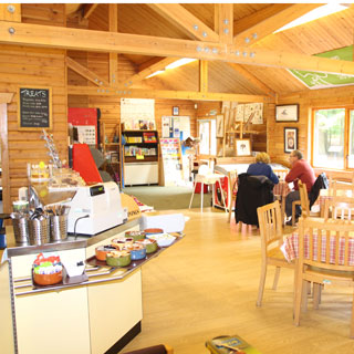 Image showing Cafe and visitor centre