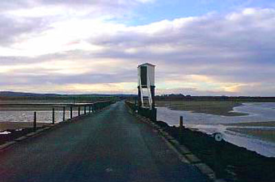 Image showing Holy Island crossing timetable