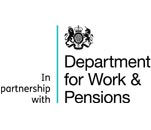 In partnership with Department for Work and Pensions logo