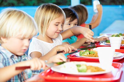 Image showing School meals